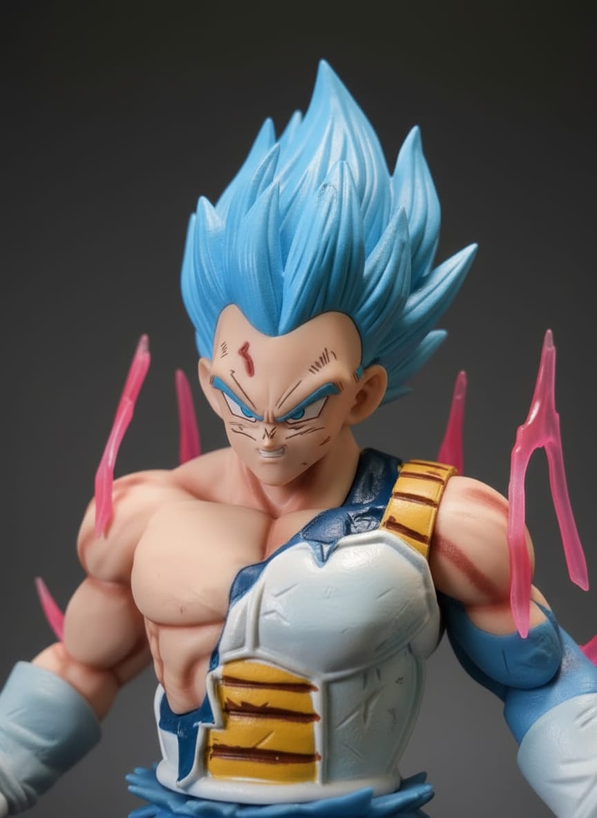 SUPER SAIYAN BLUE VEGETA ACTION  FIGURE
